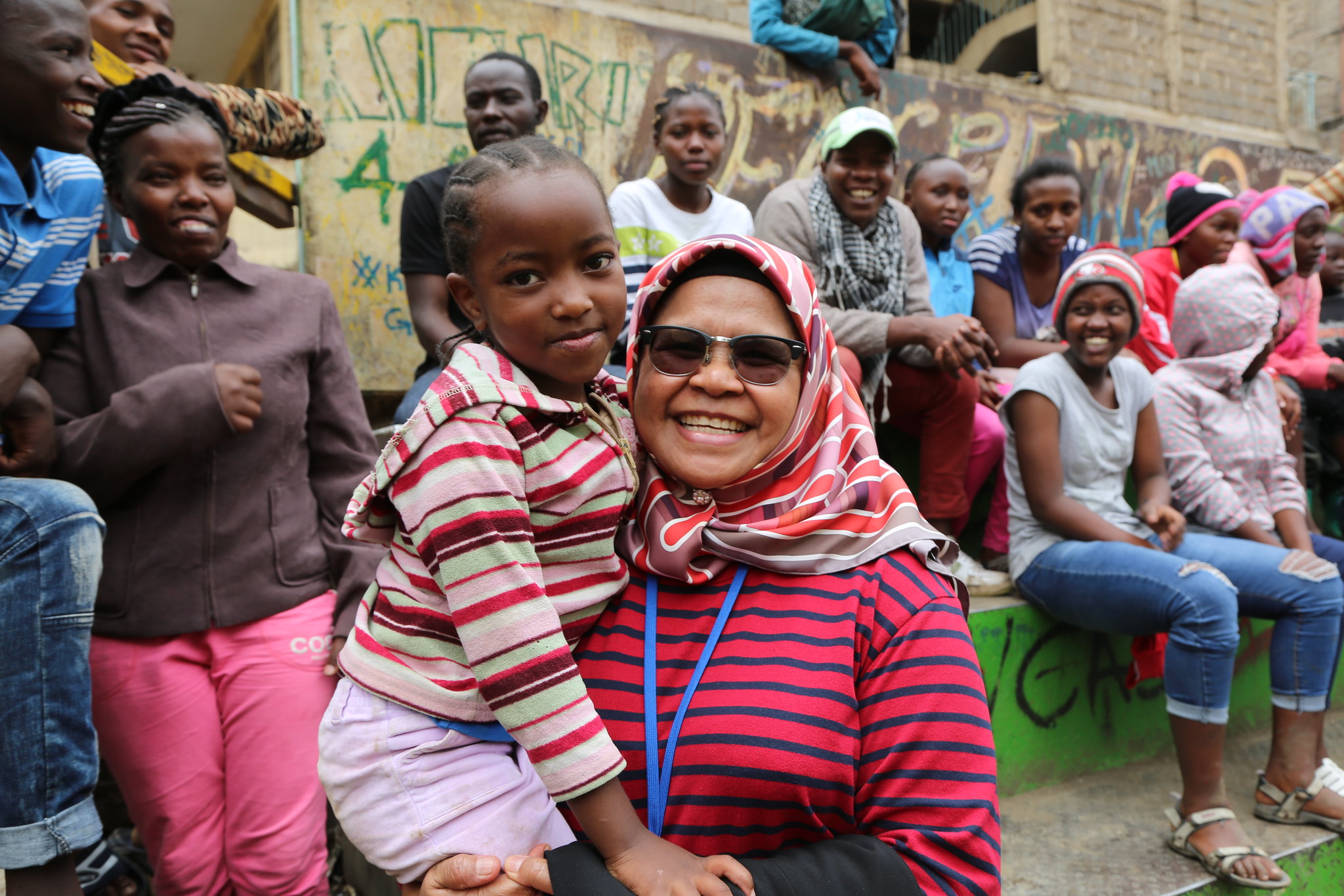 UN-Habitat Executive Director Ms. Maimunah Mohd Sarif on a meet the people tour of Mathare in Nairobi, Kenya 2018 ©UN-Habitat, Julius Mwelu