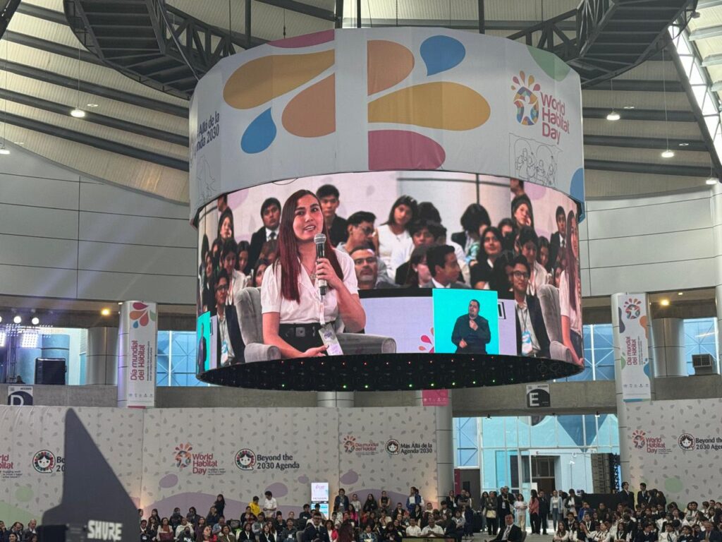 Youth Advisory Board of UN-Habitat at the World Habitat Day in Queretaro, Mexico. (c) UN-Habitat